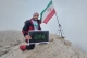 صعود کوهنورد گیلانی به یاد سردار دل‌ها و ایام فاطمیه به قله پردیس